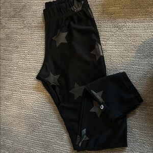 Terez Black Star Kids Leggings